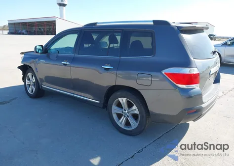 2013 Toyota Highlander Limited V6 из США, поврежденный, VIN 5TDDK3EH7DS278800